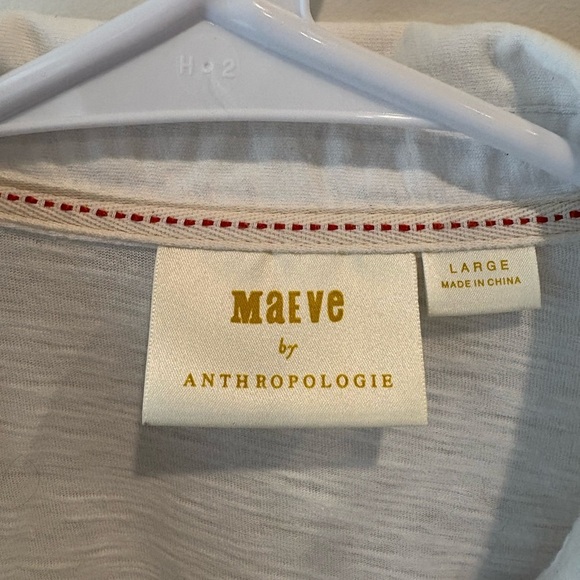 Maeve Claudette Button Front Top - Picture 5 of 8